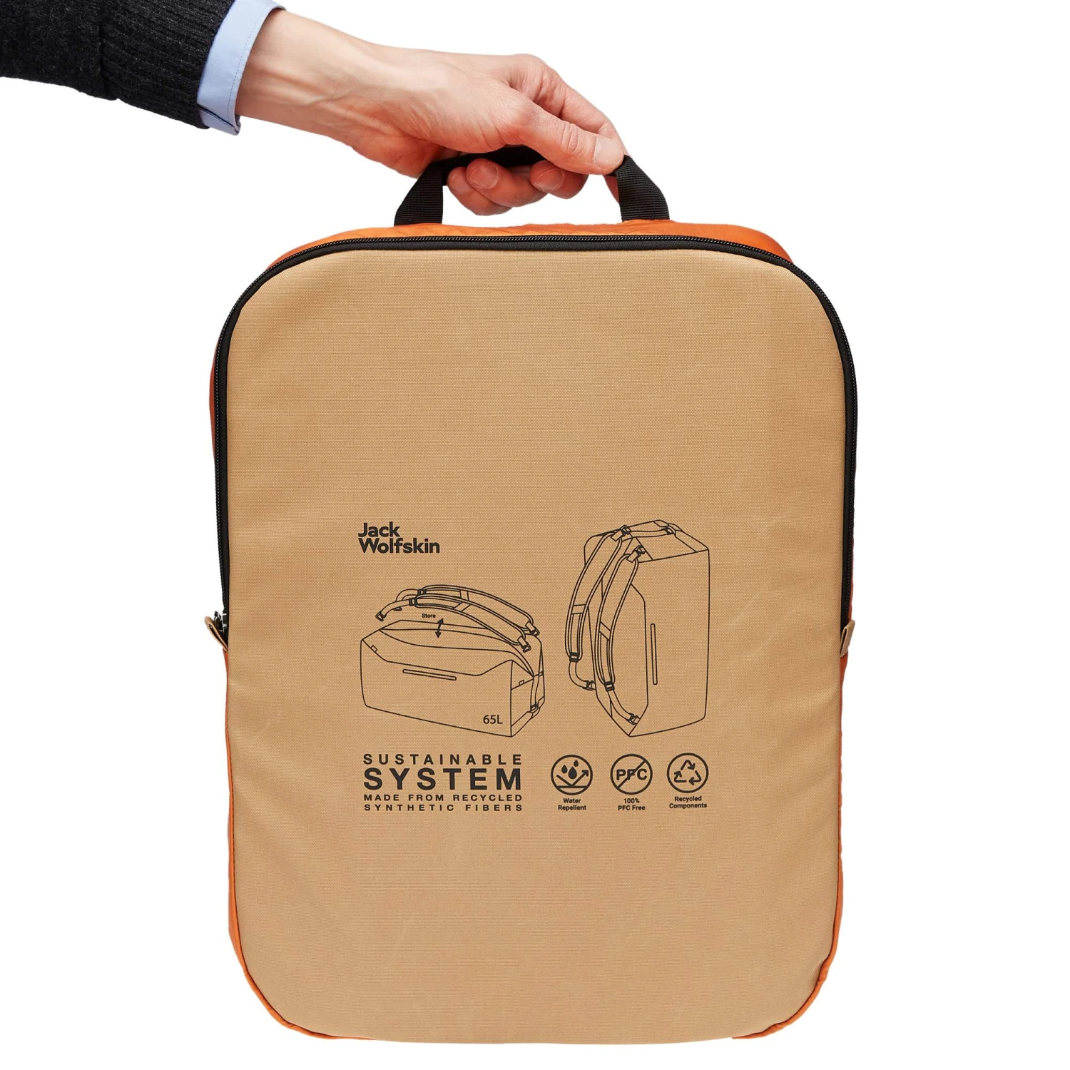 Jack Wolfskin TRAVELTOPIA DUFFLE 65 - Reisetasche 13 Jack Wolfskin TRAVELTOPIA DUFFLE 65 - Reisetasche – Bild 11